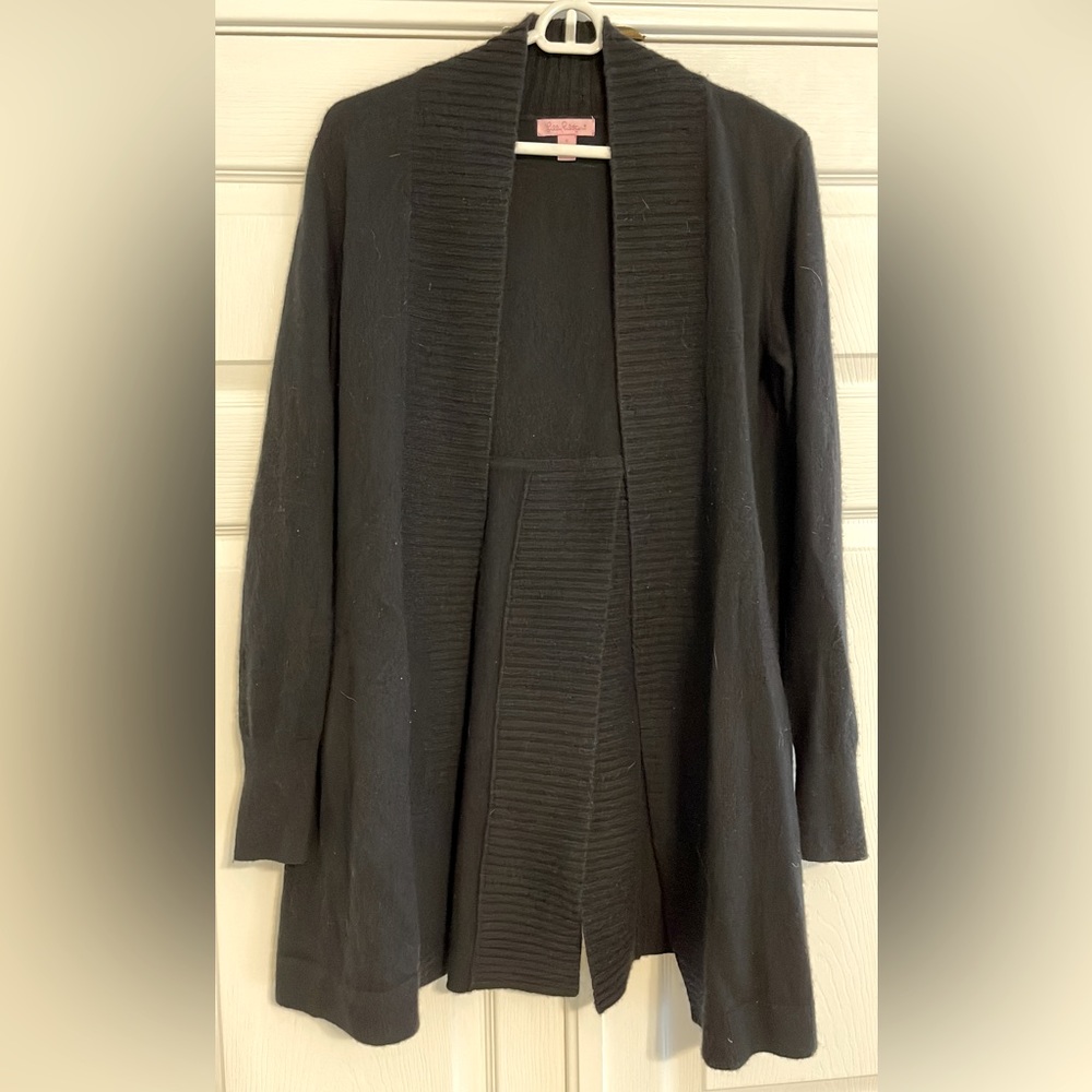 Lilly Pulitzer Cashmere sweater coat